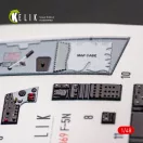 Kelik F-5N interior 3D decals for AFV Club kit 1:48 (K48069)
