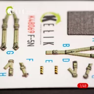 Kelik F-5N interior 3D decals for AFV Club kit 1:48 (K48069)