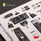 Kelik F-4E Phantom II interior 3D decals for Meng kit 1:48 (K48070)