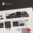 Kelik F-4E Phantom II interior 3D decals for Meng kit 1:48 (K48070)