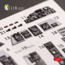 Kelik F-4E Phantom II interior 3D decals for Meng kit 1:48 (K48070)