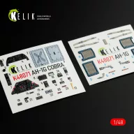   Kelik AH-1G interior 3D decals forICM/SpecialHobby kit 1:48 (K48071)