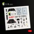 Kelik AH-1G interior 3D decals forICM/SpecialHobby kit 1:48 (K48071)