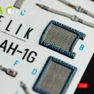 Kelik AH-1G interior 3D decals forICM/SpecialHobby kit 1:48 (K48071)