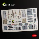 Kelik Ka-27 Helix interior 3D decals for HobbyBoss kit 1:48 (K48073)