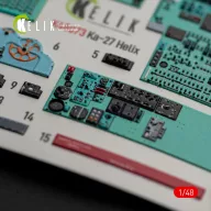   Kelik Ka-27 Helix interior 3D decals for HobbyBoss kit 1:48 (K48073)