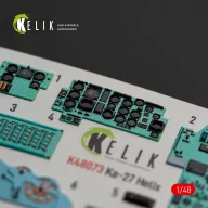   Kelik Ka-27 Helix interior 3D decals for HobbyBoss kit 1:48 (K48073)