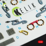   Kelik F-14A Tomcat interior 3D decals for Italeri kit 1:48 (K48074)