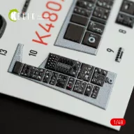   Kelik F-14A Tomcat interior 3D decals for Italeri kit 1:48 (K48074)