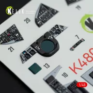   Kelik F-14A Tomcat interior 3D decals for Italeri kit 1:48 (K48074)