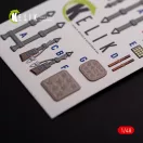 Kelik Messerschmitt Me-410 A1 interior 3D decals for Meng Model kit 1:48 (K48075)