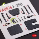 Kelik F-35B interior 3D decals for Tamiya kit 1:48 (K48076)