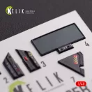 Kelik F-35B interior 3D decals for Tamiya kit 1:48 (K48076)