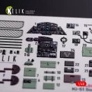 Kelik Ki-51 Sonia interior 3D decals for WingsyKits kit 1:48 (K48077)