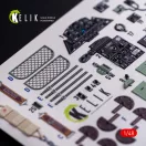 Kelik Ki-51 Sonia interior 3D decals for WingsyKits kit 1:48 (K48077)