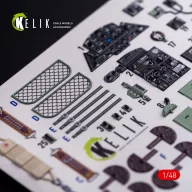   Kelik Ki-51 Sonia interior 3D decals for WingsyKits kit 1:48 (K48077)