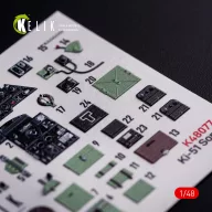   Kelik Ki-51 Sonia interior 3D decals for WingsyKits kit 1:48 (K48077)