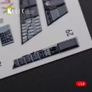 Kelik F/A-18F Super Hornet interior 3D decals for MENG kit 1:48 (K48078)