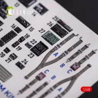   Kelik O-2A Skymaster interior 3D decals small version for ICM kit 1:48 (K48079)