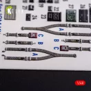 Kelik O-2A Skymaster interior 3D decals small version for ICM kit 1:48 (K48079)