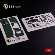   Kelik O-2A Skymaster interior 3D decals green decoration type for ICM kit 1:48 (K48081)