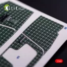 Kelik O-2A Skymaster interior 3D decals green decoration type for ICM kit 1:48 (K48081)
