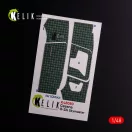 Kelik O-2A Skymaster interior 3D decals green decoration type for ICM kit 1:48 (K48081)
