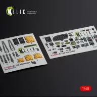   Kelik B-26B Marauder interior 3D decals for ICM kit 1:48 (K48084)