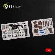 Kelik KI-21 interior 3D decals for ICM kit 1:48 (K48085)