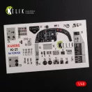 Kelik KI-21 interior 3D decals for ICM kit 1:48 (K48085)