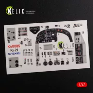 Kelik KI-21 interior 3D decals for ICM kit 1:48 (K48085)