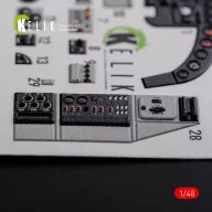 Kelik KI-21 interior 3D decals for ICM kit 1:48 (K48085)