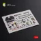 Kelik P-40N interior 3D decals for Academy kit 1:48 (K48086)
