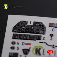 Kelik P-40N interior 3D decals for Academy kit 1:48 (K48086)