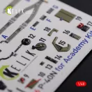 Kelik P-40N interior 3D decals for Academy kit 1:48 (K48086)
