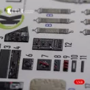 Kelik TBF-1C interior 3D decals for Academy kit 1:48 (K48087)