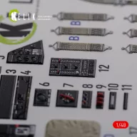   Kelik TBF-1C interior 3D decals for Academy kit 1:48 (K48087)