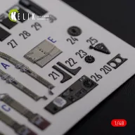   Kelik TBF-1C interior 3D decals for Academy kit 1:48 (K48087)