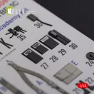 Kelik TBF-1C interior 3D decals for Academy kit 1:48 (K48087)