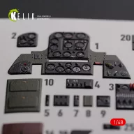   Kelik SBD-2 Dauntless interior 3D decals for Academy kit 1:48 (K48088)