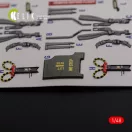 Kelik F-4J Phantom II interior 3D decals for Academy kit 1:48 (K48089)