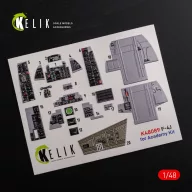   Kelik F-4J Phantom II interior 3D decals for Academy kit 1:48 (K48089)