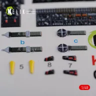   Kelik CH-46E interior 3D decals for Academy kit 1:48 (K48090)