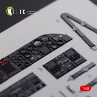   Kelik CH-46E interior 3D decals for Academy kit 1:48 (K48090)