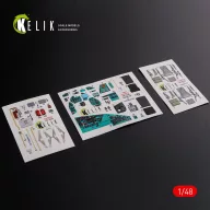   Kelik Mi-24D (Hind-D) interior 3D decals for Trumpeter kit 1:48 (K48092)