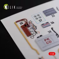   Kelik Mi-24D (Hind-D) interior 3D decals for Trumpeter kit 1:48 (K48092)
