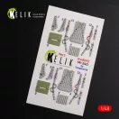 Kelik Mi-24D (Hind-D) interior 3D decals for Trumpeter kit 1:48 (K48092)