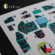   Kelik Mi-24D (Hind-D) interior 3D decals for Trumpeter kit 1:48 (K48092)