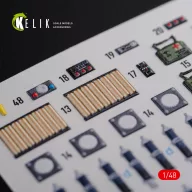   Kelik CH-47F interior 3D decals for Italeri kit 1:48 (K48093)