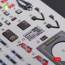 Kelik CH-47F interior 3D decals for Italeri kit 1:48 (K48093)